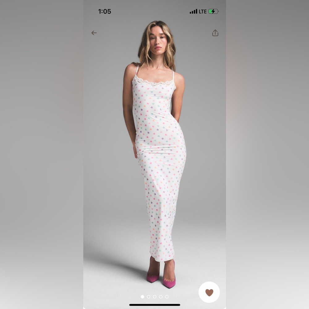 Skims Valentines dress